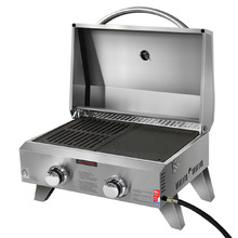 Jesse Stainless Steel Tabletop Barbeque Grill