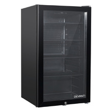 98L Black Devanti Bar Fridge