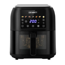 Black 8L Digital Air Fryer