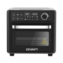Black 15L Digital Air Fryer Oven