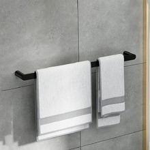 Devanti 600mm Stainless Steel Single Towel Rail