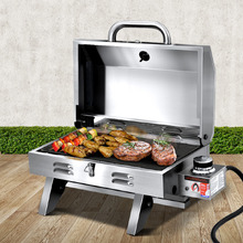 Sardar Portable Gas BBQ Grill with Plate