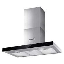 90cm Devanti Tempered Glass Range Hood