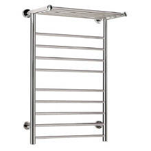 Devanti 530mm x 905mm 14 Bar Wall Mounted Heated Towel Rail