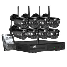 10 Piece Hanan Security Camera with 1TB Hard Drive Set