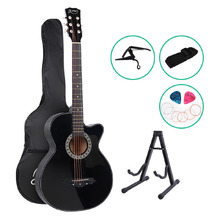 Presley Acoustic Guitar with Capo