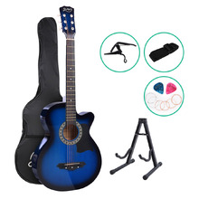 Presley Acoustic Guitar with Capo