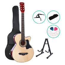 Presley Acoustic Guitar with Capo