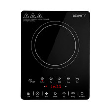 Devanti 30cm Single Zone Ceramic Glass Cooktop