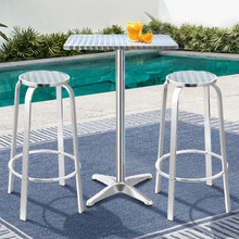 2 Seater Laine Square Outdoor Bar Table Set