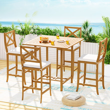 4 Seater Easton Outdoor Bar Table Set