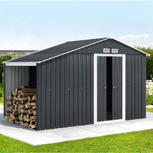Dana Galvanised Steel Storage Shed