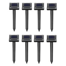 Enzo Ultrasonic Solar-Powered Snake Repellers (Set of 8)
