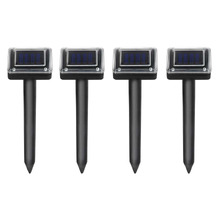 Enzo Ultrasonic Solar-Powered Snake Repellers (Set of 4)