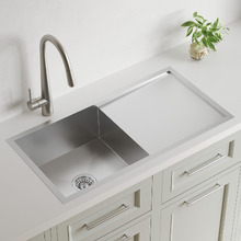 Alta 870mm Single Kitchen Sink with Drainer