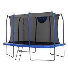 Cassian Rectangular Trampoline with Safety Net
