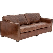 Peyton 3 Seater Cowhide Leather Sofa