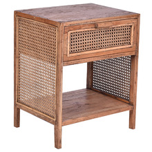 Plummer Mindi Wood Bedside Table