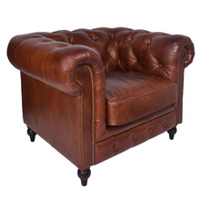 Esama Chesterfield Leather Armchair