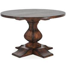 Lotus Round Wooden Dining Table