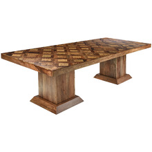 Selene Parquet 280cm Mango Wood Dining Table