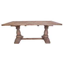 Tamerlan Reclaimed Elm Wood Dining Table