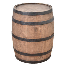 Alma Recycled Elm Wood Side Table