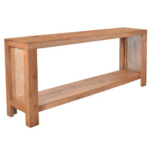 Bradford Mindi Wood Console Table