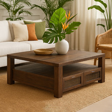 Bradford Square Mango Wood Coffee Table