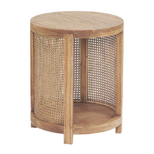 Bradford Mindi Wood Side Table
