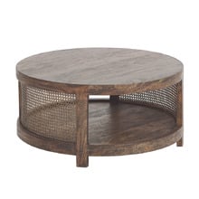 Bradford Round Mango Wood Coffee Table