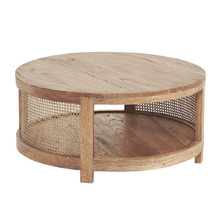 Bradford Round Mindi Wood Coffee Table