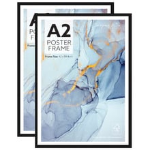 Black Poster Frames (Set of 2)