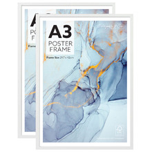 White Poster Frames (Set of 2)