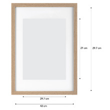 Matte Baxburn A4 Photo Frames (Set of 2)