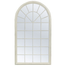Large Arched Dome Iron Mirror