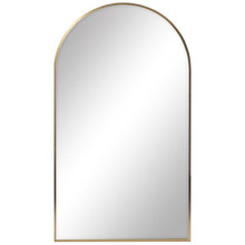 Naomi Arched Stainless Steel Wall Mirror