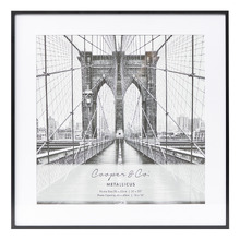 Black Blair 16 x 16" Metal Photo Frame