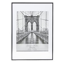 Black Blair Aluminium Photo Frame
