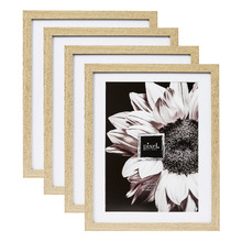 Natural Calla Wood Photo Frames (Set of 4)