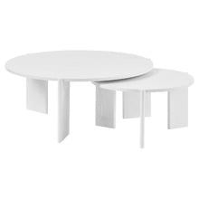 2 Piece Seneca Round Coffee Table Set