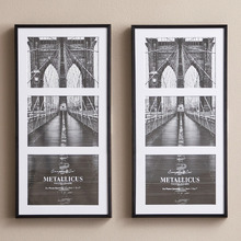 Amara 5 x 7" 3 Slot Collage Photo Frames (Set of 2)