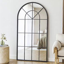 Marika Arch Iron Full Length Mirror