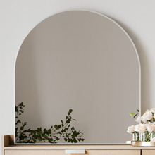 85cm Zane Arched Aluminium Wall Mirror