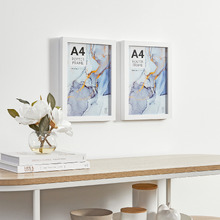 White Kyra Poster Frames (Set of 2)