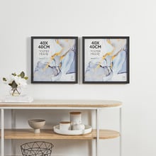 Black Kyra Poster Frames (Set of 2)