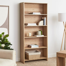 Hiraiya 5 Shelf Bookcase