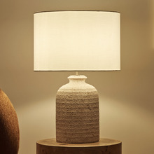 Trevino Beige Ceramic Table Lamp