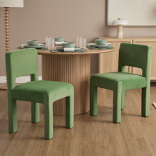 Terece Velvet Dining Chairs (Set of 2)