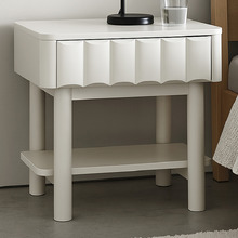 White Thalia Bedside Table